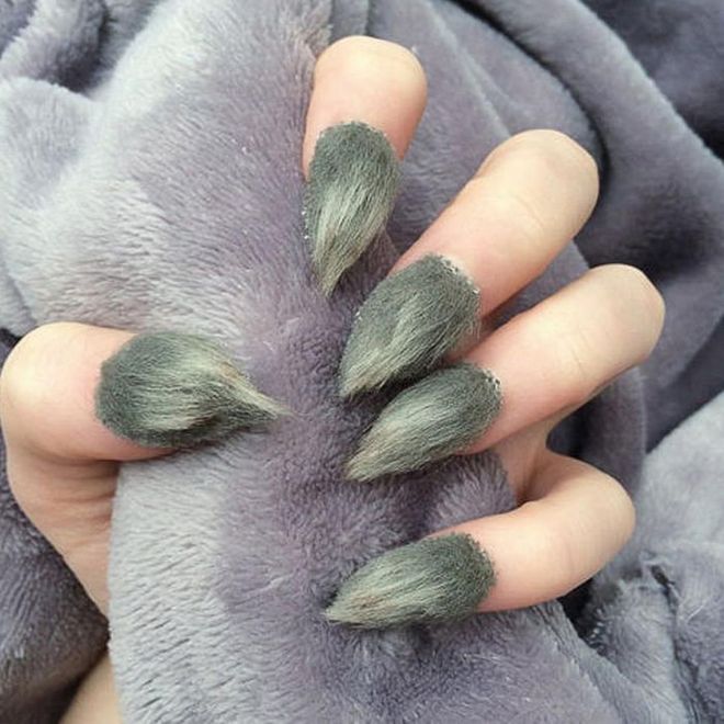 Terrifying furry tips from the UK-based nail company Doobys Nails (@doobysnails).