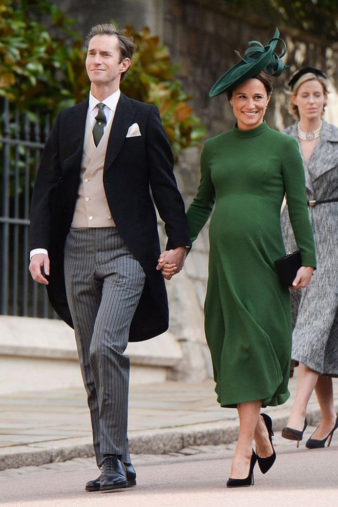 Days after she stepped out to attend Princess Eugenie's wedding, Pippa Middleton and husband James Matthews welcomed a baby boy at Lindo Wing in London, where Kate Middleton also gave birth to her three children. It was later revealed that the couple had given their son a fitting regal name: Arthur Michael William.