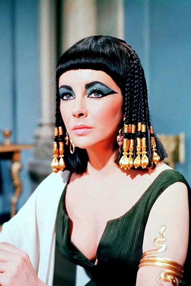 With every outfit change in this five-hour historical drama, Cleopatra (Elizabeth Taylor) reaches new heights of gilded glamour.

Photo: Getty