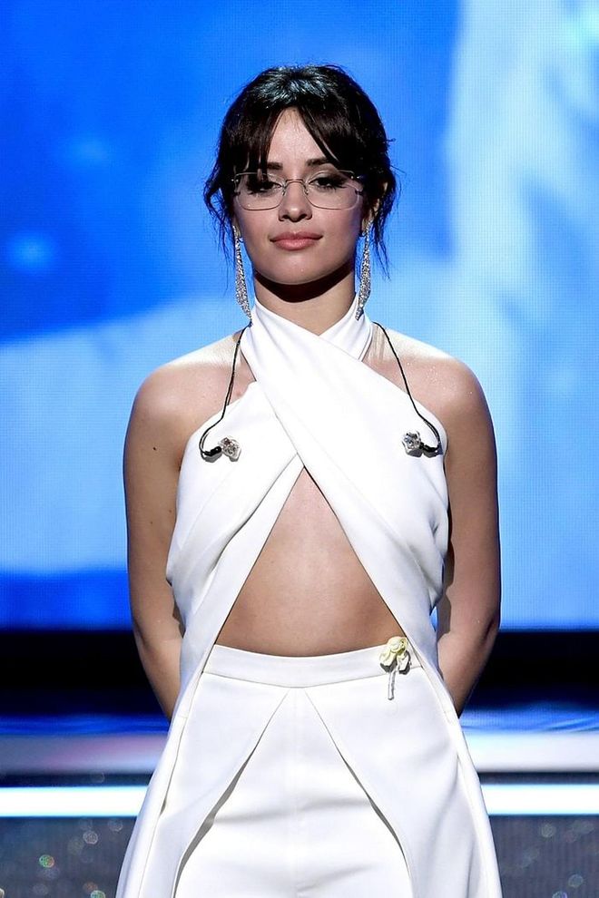 Just when you thought the "Havana" singer couldn't be anymore gorgeous, she delivers an inspiring speech about dreaming big and achieving them in the cutest pair of glasses. Photo: Getty