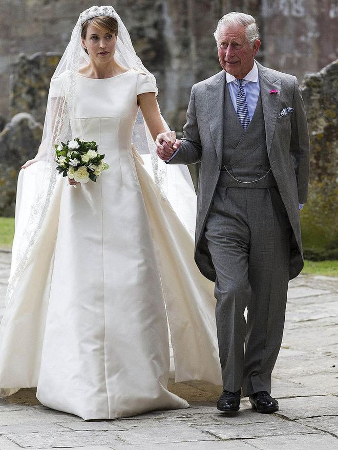 Prince Charles escorted the daughter of his good friend Norton Knatchbull, 3rd Earl Mountbatten of Burma, when she married Thomas Hooper at the "society wedding of the year" in 2016

Photo: Getty