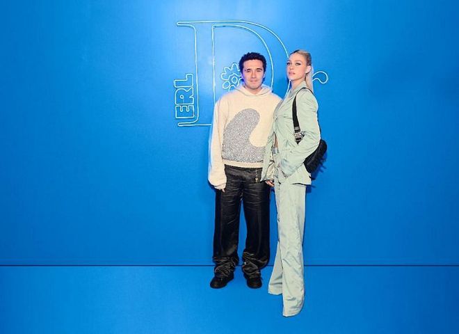 Brooklyn Beckham and Nicola Peltz (Photo: Dior)