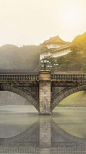 Nijubashi Bridge is one of Tokyo's most idyllic spots.