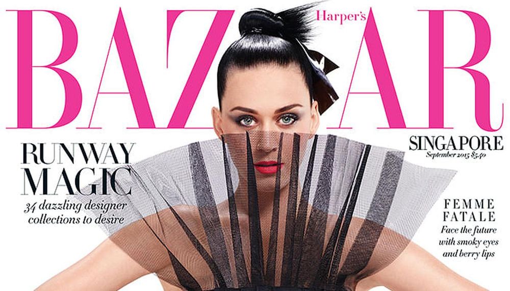 katy perry, september issue, bazaar icons