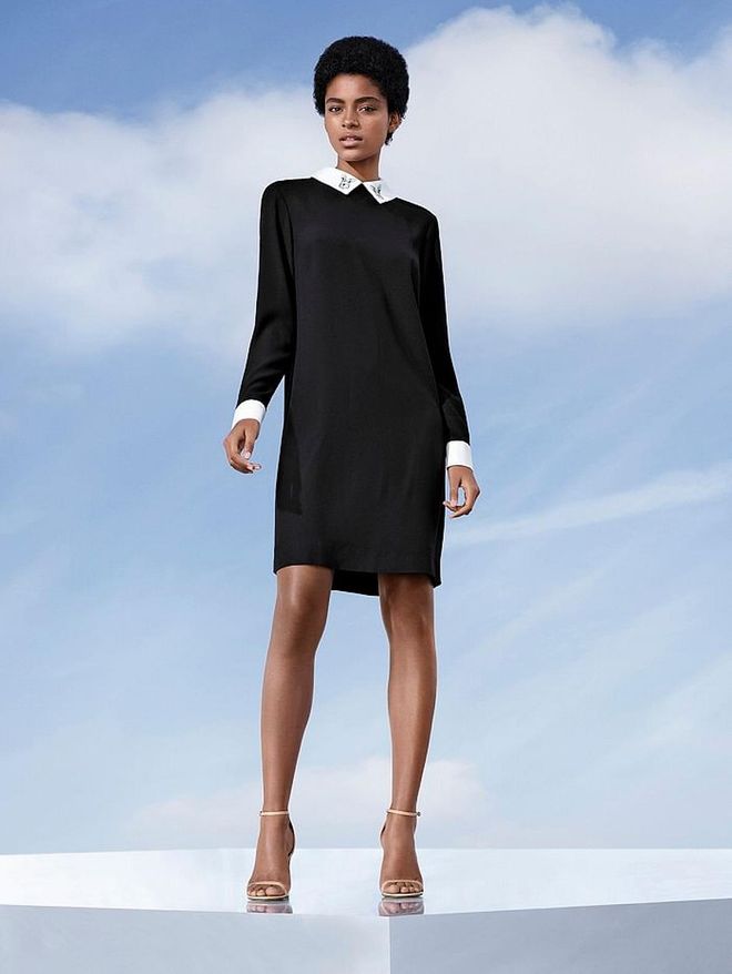 Black Collared Dress, $35. Photo: Target 