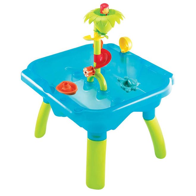 Kids who want to find out more about the world around them will love playing with this interactive play table. Using the three fun accessories, they can scoop, pour and watch things float around the water spiral.