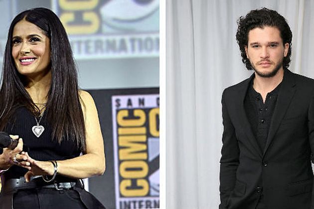 Kit Harington And Salma Hayek Tease Their New Marvel Movie On Instagram