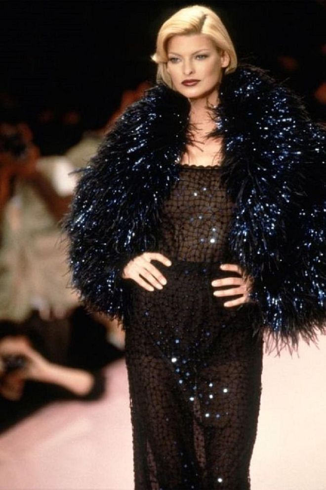 Chantal Thomass RTW Autumn/Winter 1995 fashion show. Photo: Getty 