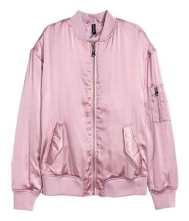H&M bomber jacket, $30, hm.com.

