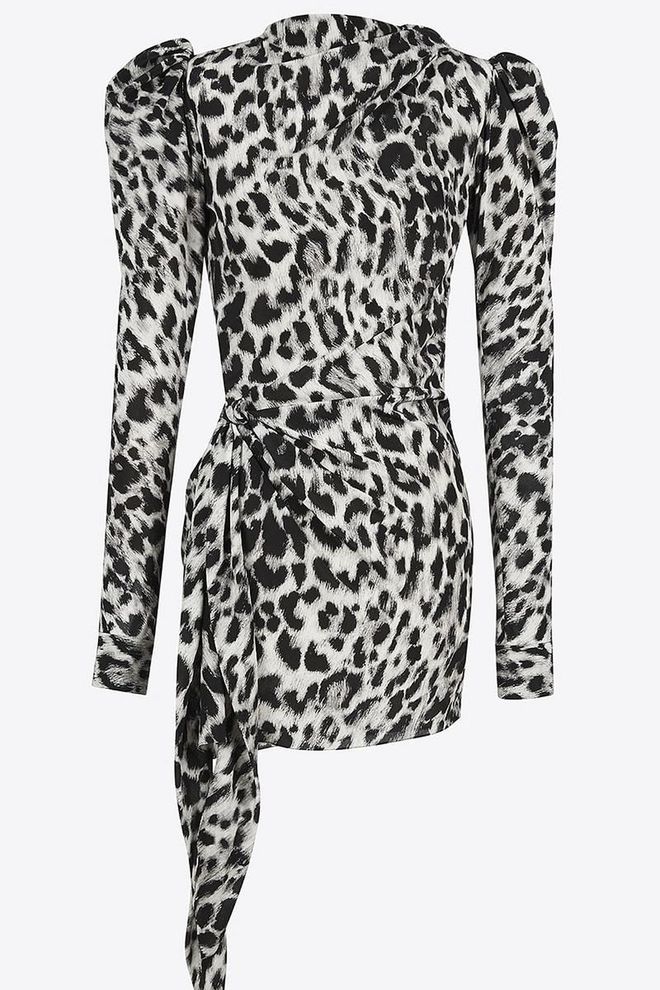 Saint Laurent dress, $2,390, ysl.com