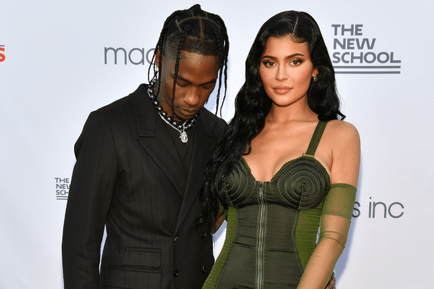Kylie Jenner And Travis Scott Step Out With Stormi For A Rare Red-Carpet Moment