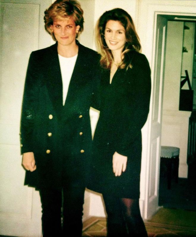 Diana invited supermodel Cindy Crawford over for tea, mostly to please Prince Harry and Prince William who were very interested teenage boys at the time. Crawford shared a throwback photo on Instagram on the anniversary of Diana's death in 2017. "She asked if the next time I was in London I would come by for tea—I think Prince William was just starting to notice models and she thought it would be a cute surprise for him and Prince Harry," Crawford wrote. "I was nervous and didn't know what to wear, but remember as soon as she came into the room and we started talking, it was like talking to a girlfriend. She was a class act and showed us all what a modern day princess should be."
Photo: Getty