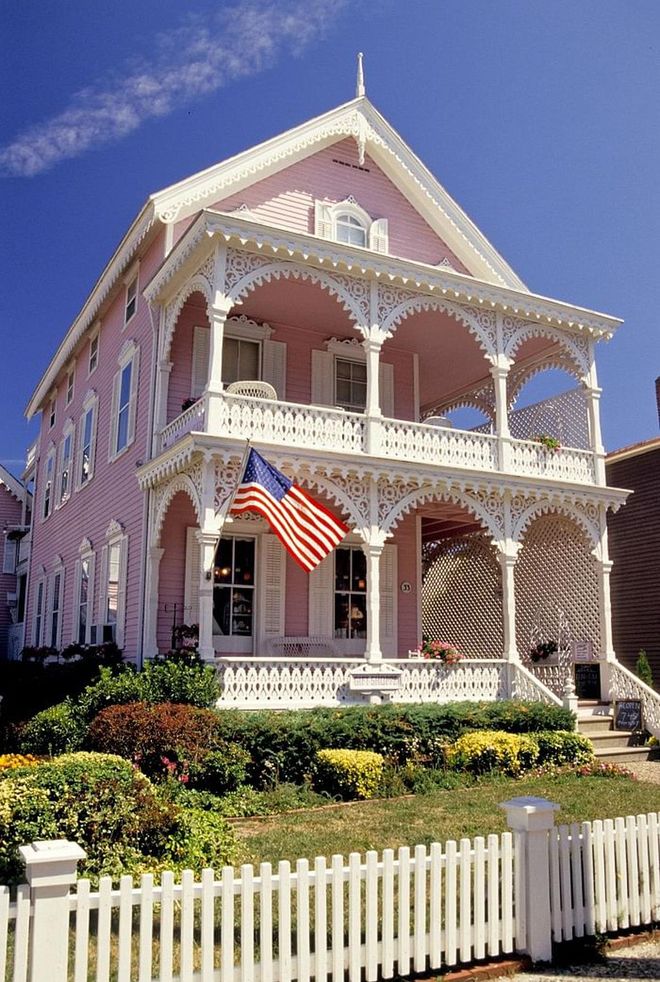 The Jersey Shore is home to this adorable town known for its grand and vibrant Victorian homes. In fact, the historic district has more than 600 dollhouse-like homes, hotels and inns, as well as several different blue beaches to choose from.