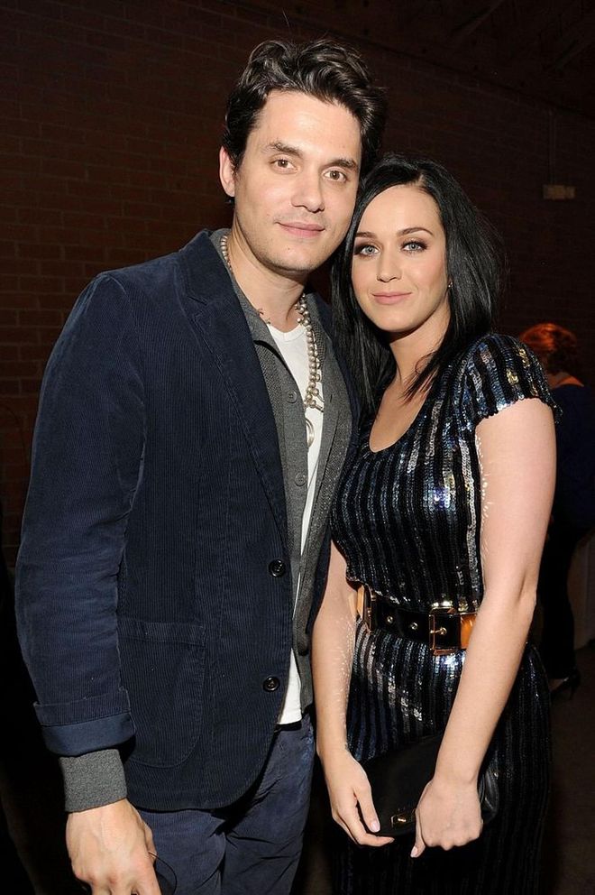 Katy Perry and John Mayer were first linked in 2012, but broke up and got back together several times between then and 2015, when they split for the last time (so far).
