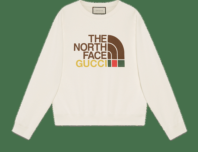 Sweater,$1,500, Gucci x The North Face