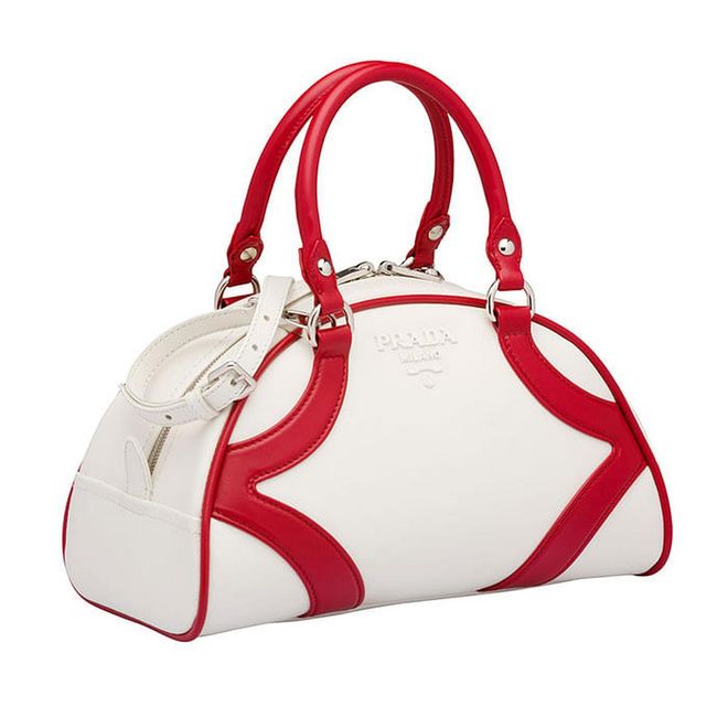 Inspired by vintage bowling bags, this design is perfect for toting to the gym or use during the weekend out.