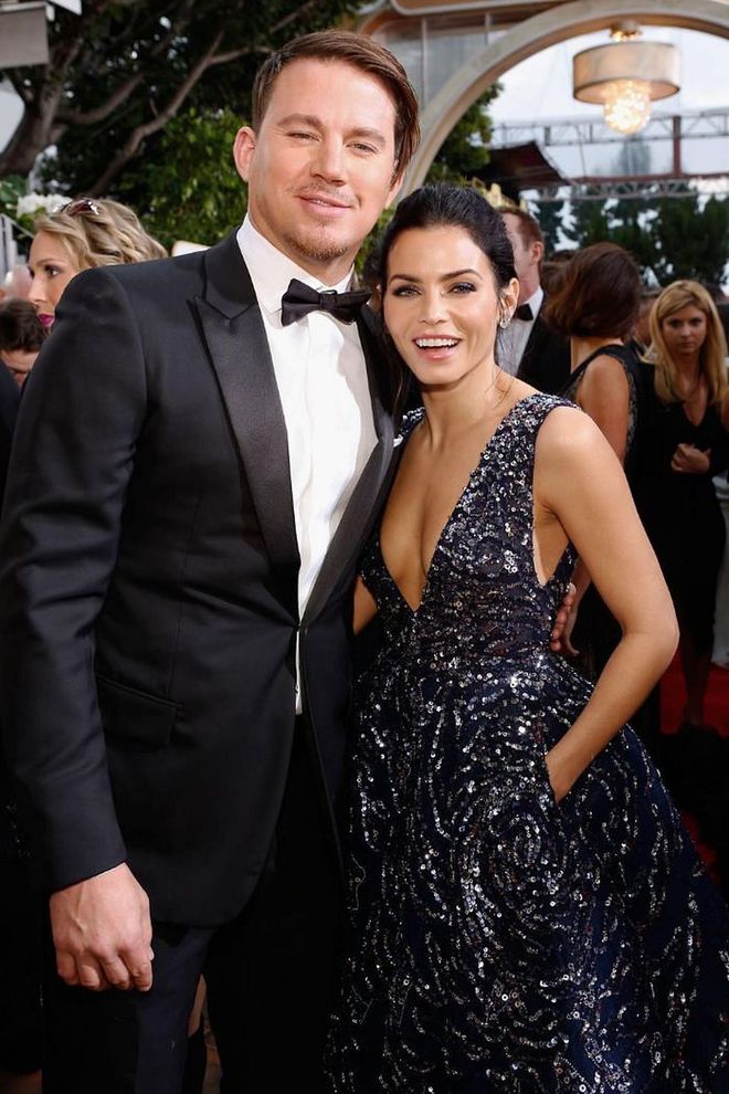 Channing Tatum and Jenna Dewan met on the set of 2006 dance movie Step Up, and their on-screen chemistry was palpable. The costars subsequently got married in a dreamy Malibu wedding in 2009, per People, and welcomed a daughter, Everly Tatum, in May 2013.

However, in April 2018, Tatum and Dewan announced their split, and both have since moved on. In fact, Dewan is now expecting her first child with Steve Kazee.

Photo: Getty