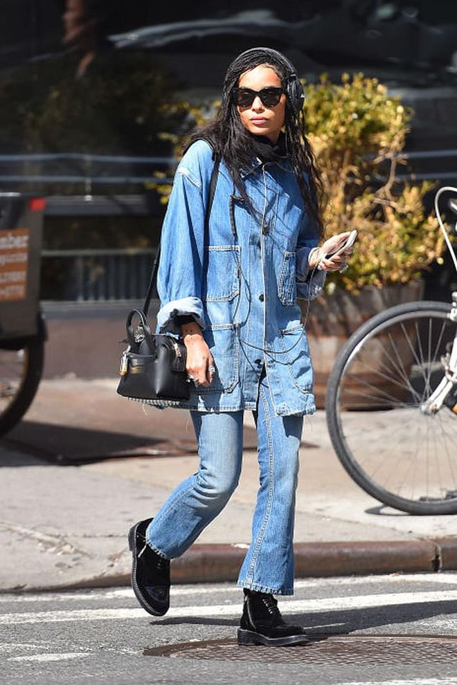 Two words: Cropped flares. One other word: Yes. Photo: Getty