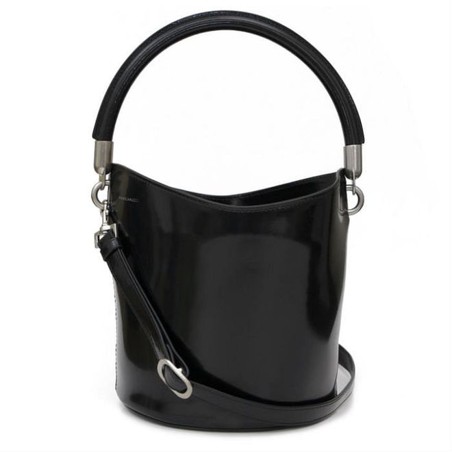 Black Lovett Bucket Bag, $350, Rabeanco