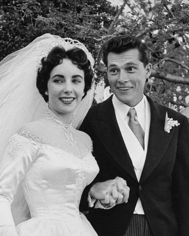Married: 6 months, 21 days

What Went Wrong: After National Velvet, Elizabeth Taylor was the hottest thing in Hollywood, and at only 18 years old. Hilton was a 24-year-old man-about-town and heir to the Hilton fortune. It was basically destiny for these two, but their quick marriage resulted in a scandal. According to Taylor, the marriage was basically over by the time they’d returned from their two-week honeymoon, and their entire marriage from wedding to divorce, lasted 205 days. But it didn’t deter her whatsoever—Hilton was just the first of Taylor’s eventual nine marriages. Get it, girl!
Photo: Getty 