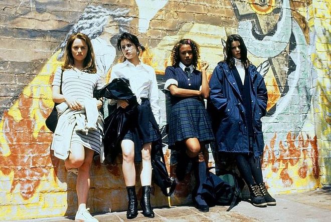 Can you think of a better time to embrace your inner witch (or angry schoolgirl) than Halloween? Grab a plaid skirt, tie a sweater around your waist, and try your best to look half as disaffected as the teens in this cult classic.

Photo: Columbia Pictures