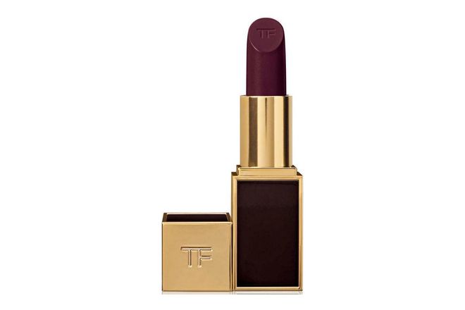 As sexy and vampy and cool as dark lipstick gets ; Photo: Tom Ford