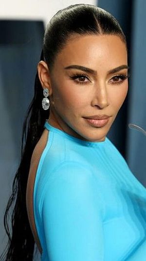 Kim Kardashian Balenciaga 2022 Oscars After Party