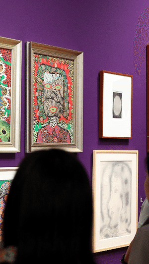 Metis Art joins forces with Mandala Club during Art Basel Hong Kong 2023 to provide members and alumni a guided tour of Yayoi Kusama 1945 to Now” at M+.