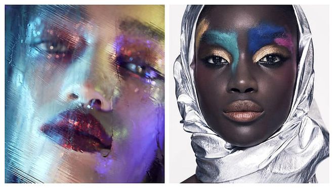 Photos (from left): Marilyn Minter and David Sims