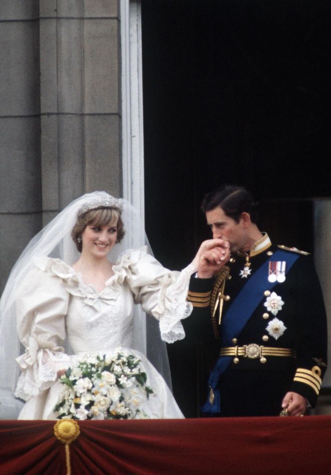 Queen Elizabeth gave the "Cambridge Lover's Knot Tiara" to Princess Diana as a wedding gift and it's often seen on Kate Middleton. Photo: Getty 