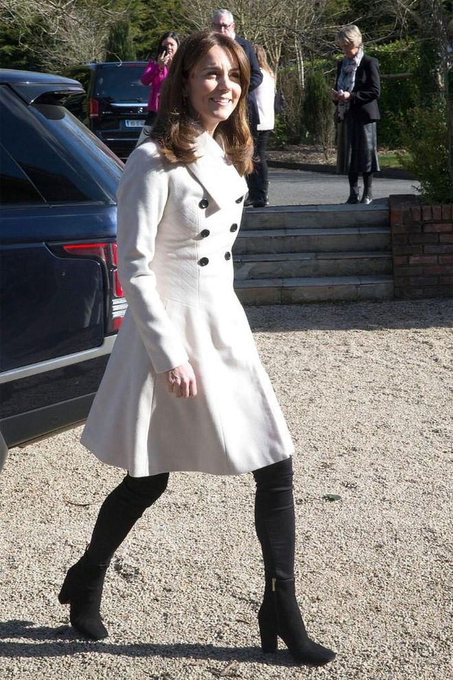 Kate arrives at Savannah House.

Photo: Getty