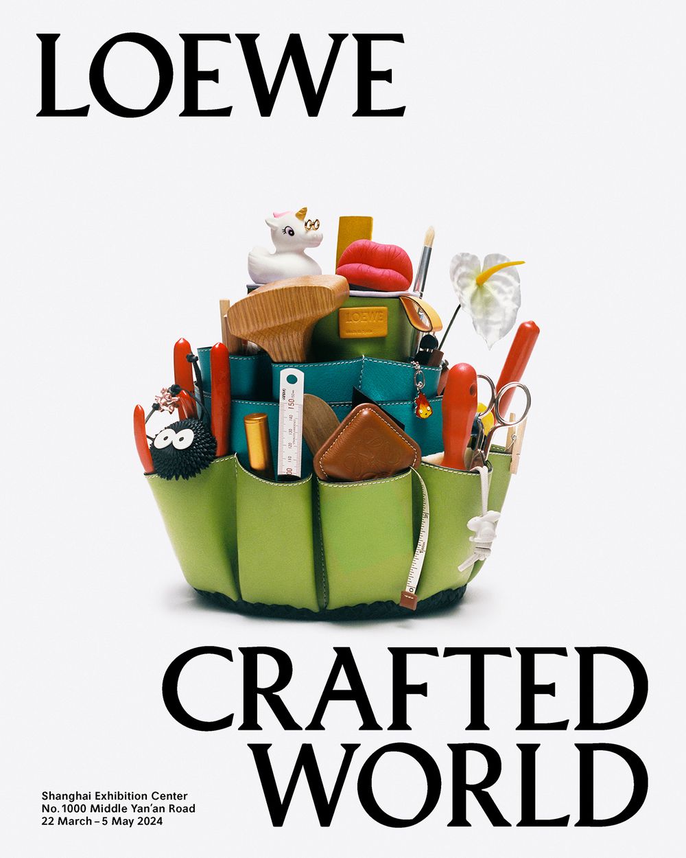 Loewe Crafted World Exhibition Poster