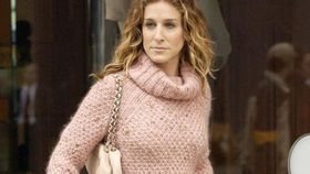 Sarah Jessica Parker  filming "Sex and the CIty" in New York City. (Photo: Mario Magnani/Getty Images)