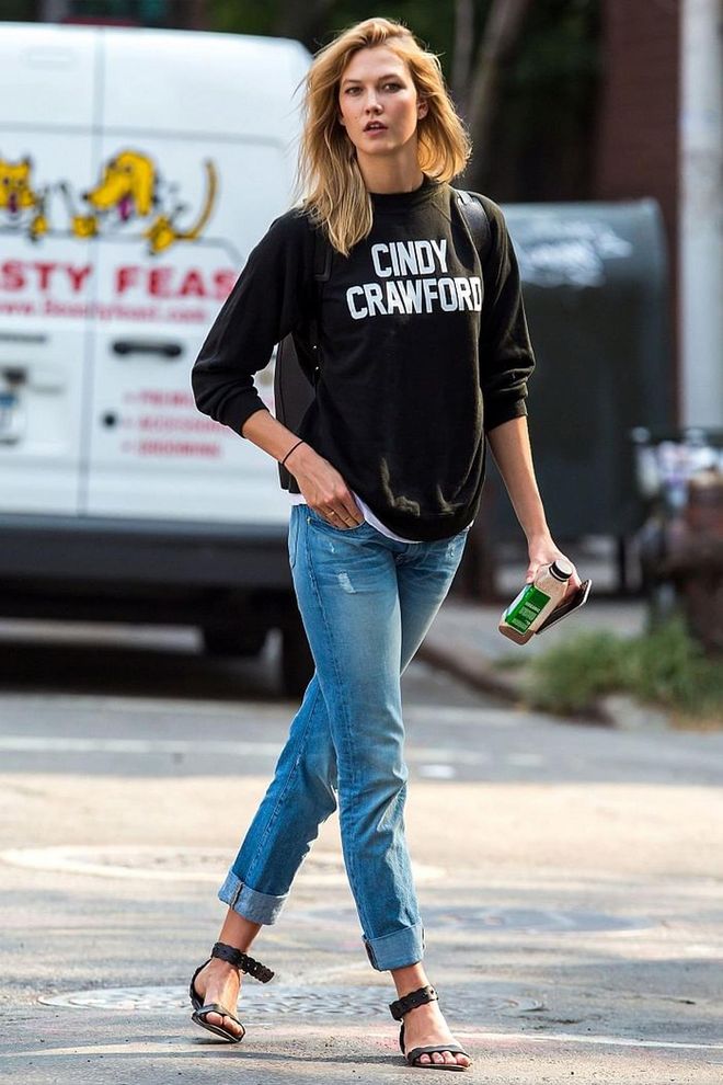 When: September 2015
Where: New York
Wearing: Jeans and a sweatshirt