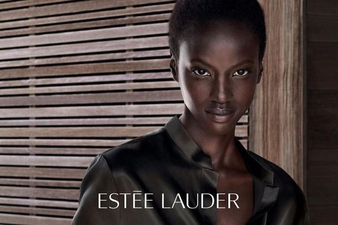 Anok Yai, the first black model to open Prada's Fashion Week Show in 20 years, has signed as a global spokesmodel for Estée Lauder. She joins a squad of supermodels including Kendall Jenner, Karlie Kloss and Joan Smalls, and her first campaign for the brand is for the cult Double Wear Make-up range, at a time where the brand's foundation shade range has expanded to 61 shades.

“I am so excited to be a part of the Estée Lauder family,” said Yai. “To be a woman of colour representing an iconic brand that has continuously been at the forefront of beauty, is an honour. I hope to be an inspiration to young girls and women and encourage them to feel undeniably beautiful.”