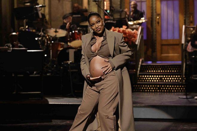 Keke Palmer Announces Her Pregnancy During Her Saturday Night Live Debut