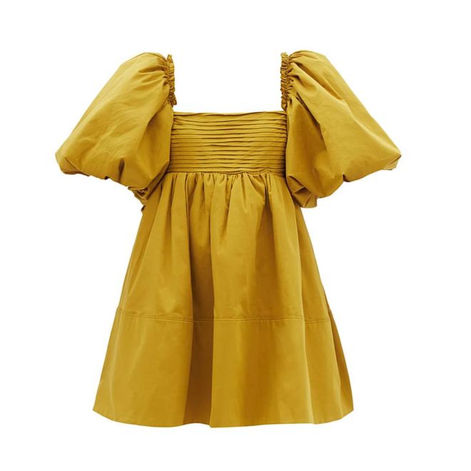 Casabianca Puff-sleeve Cotton Mini Dress, $528, Aje at Matchesfashion