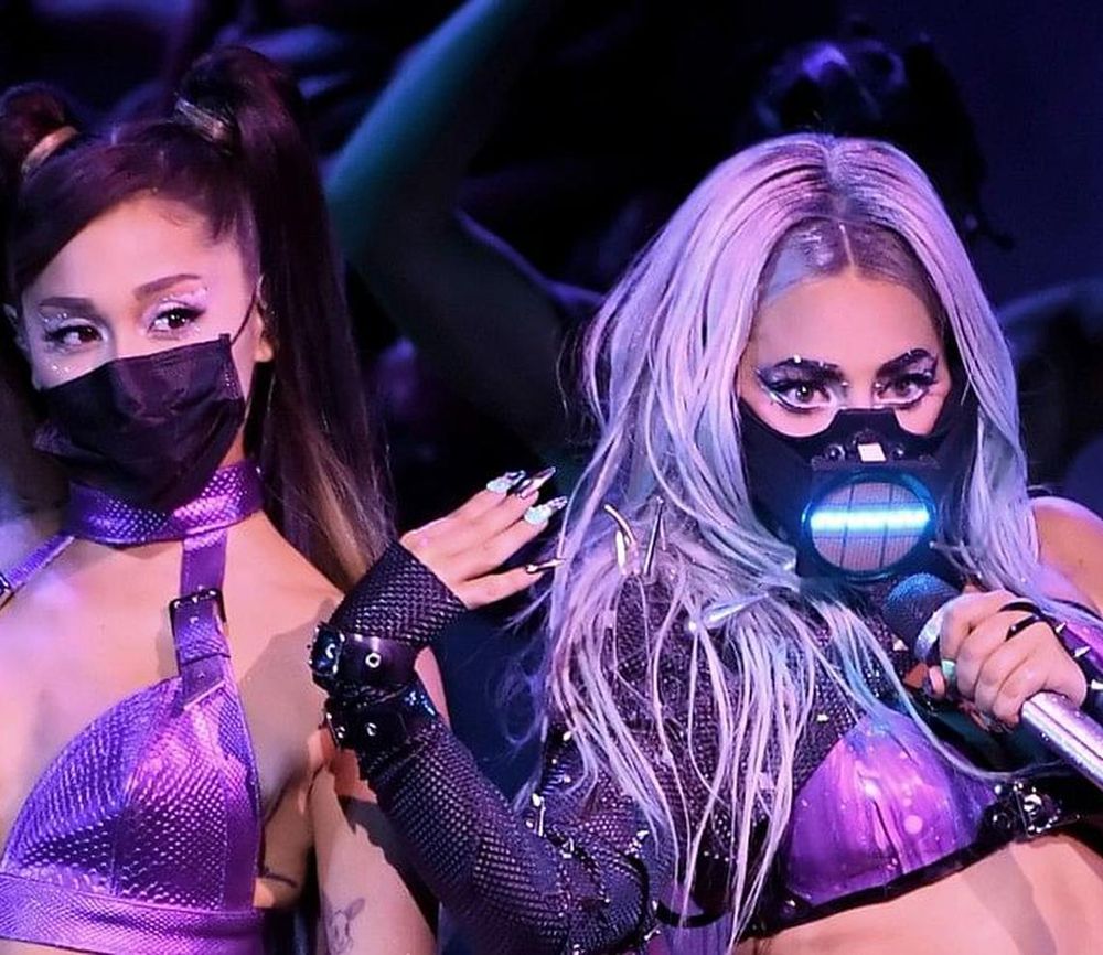 Ariana Grande Lady Gaga 2020 VMAs