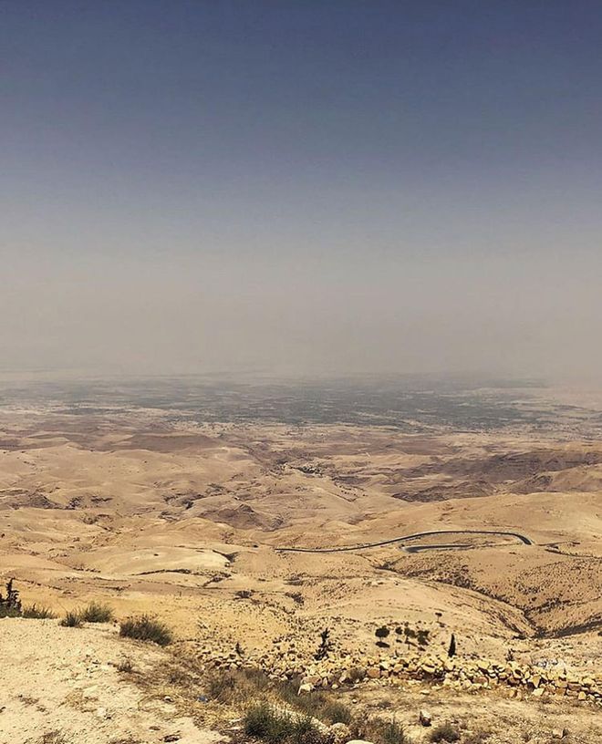 As one of the most important religious sites in the country, Mt. Nebo is where Moses, a prominent figure from The Bible, saw Israel. On the mountain, you can see panoramic views of the Jordan River Valley to the Dead Sea. 

Before you go, don't forget to bring a hat as the dry desert heat irritates your scalp.  

Photo: Instagram
