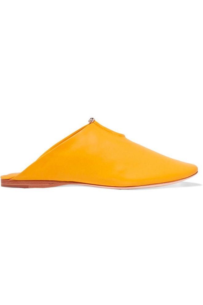 Brighten up any ensemble with the colour of the season. Mercedes Castillo Leather shoes, £265