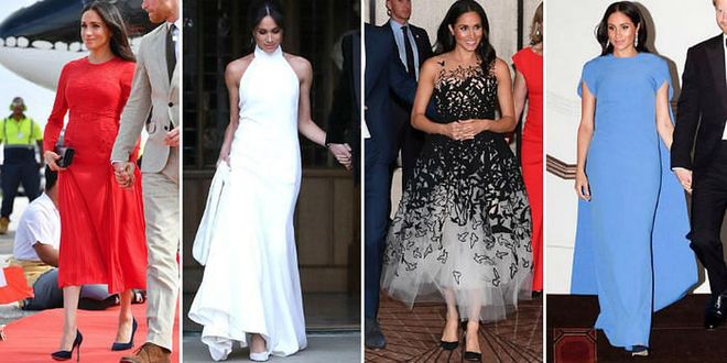 From the royal wedding watched around the world to a pregnancy announcement, it was a whirlwind year for Meghan Markle. Now officially a Duchess, it was all eyes on Meghan and every single thing she wore this year. She crashed designer's websites, sold out nearly every item she wore, and established her new style as a member of the British royal family.
