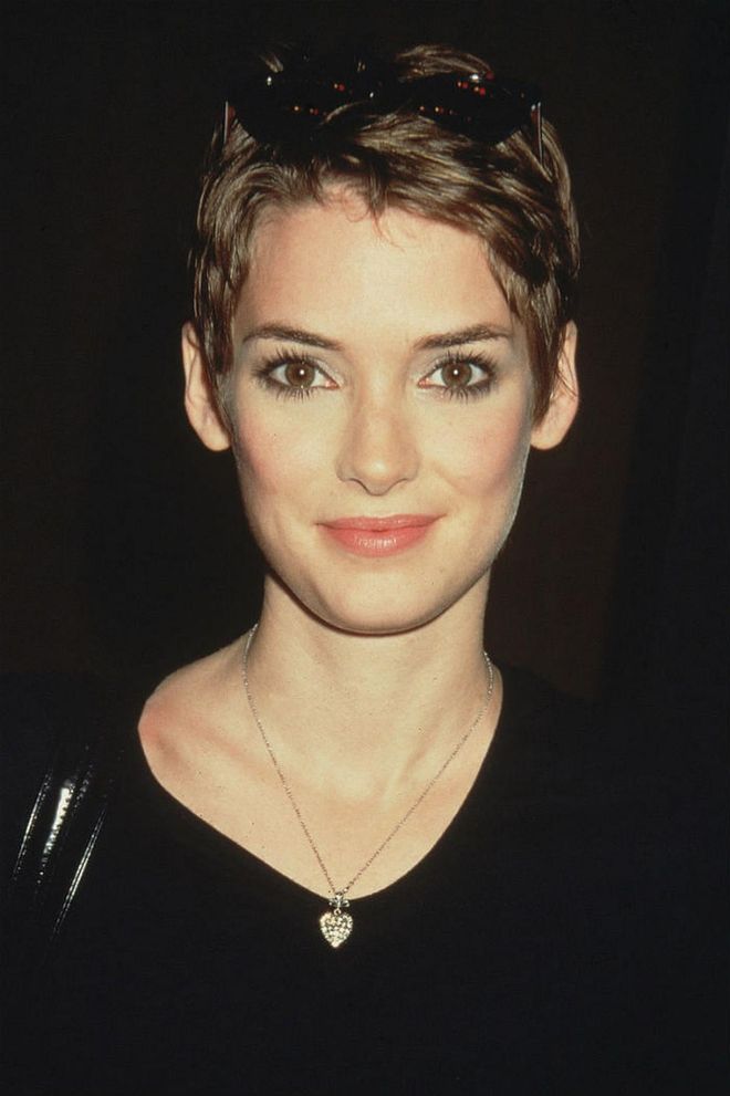 Pour one out for Winona Ryder's style choices in the '90s. Arguably a "Rachel" in her own right, Winona Ryder's pixie cut was another must-have cool girl style of her era. #WinonaForever, indeed. Photo: Getty