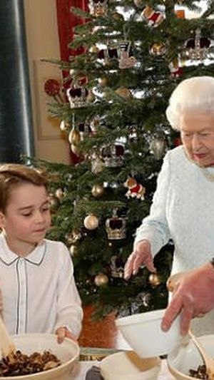 Prince George In Queen's Christmas Broadcast
