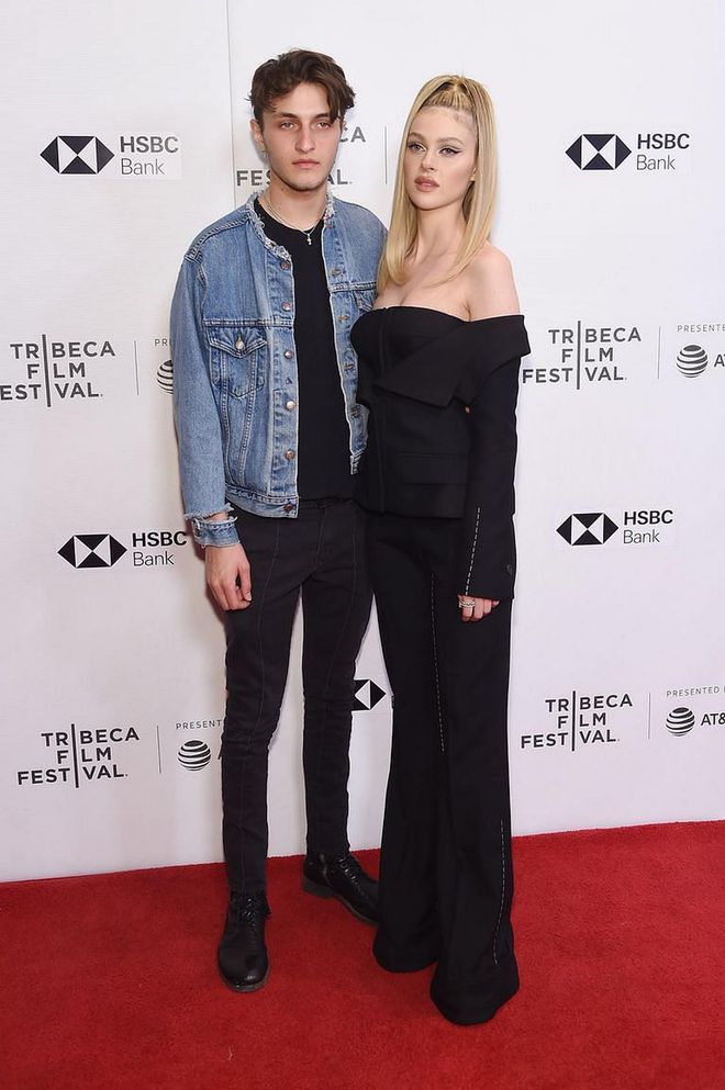 Hadid and Peltz attend the Tribeca Film Festival in April 2018. Photo: Getty 