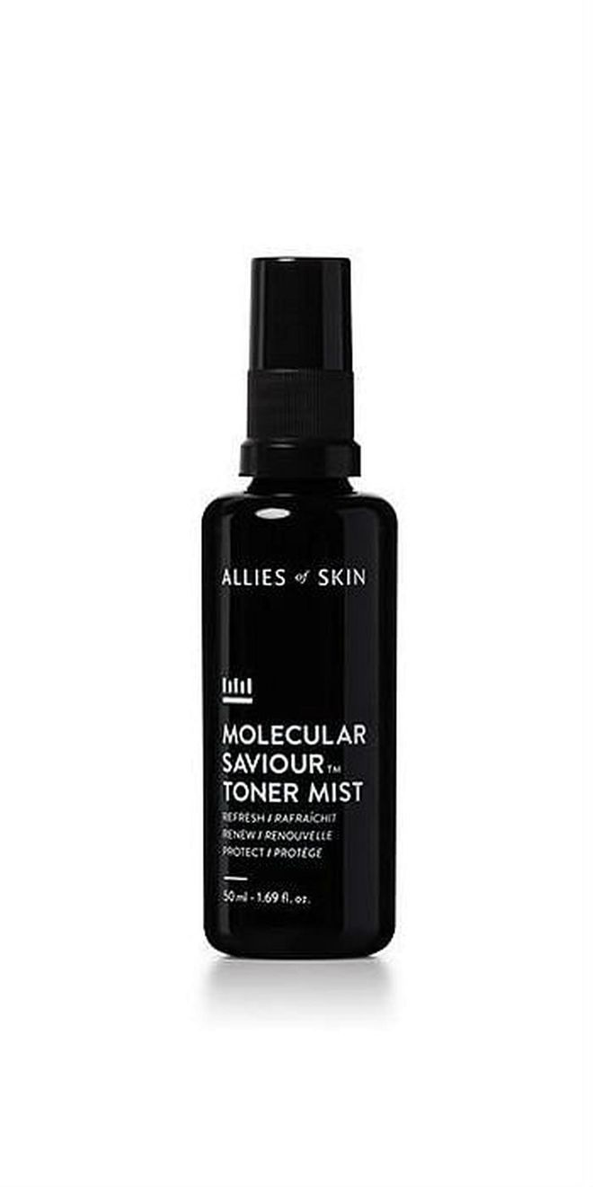 Silk Amino Acids and Cucumber Seed Oil work in conjunction to revitalize the skin and minimize the appearance of pores. Acai berry extracts provide antioxidant effects to protect the skin from environmental aggressors while Lactobacillus ferment and a base of rose water and aloe soothe the skin. Photo: Allies of Skin