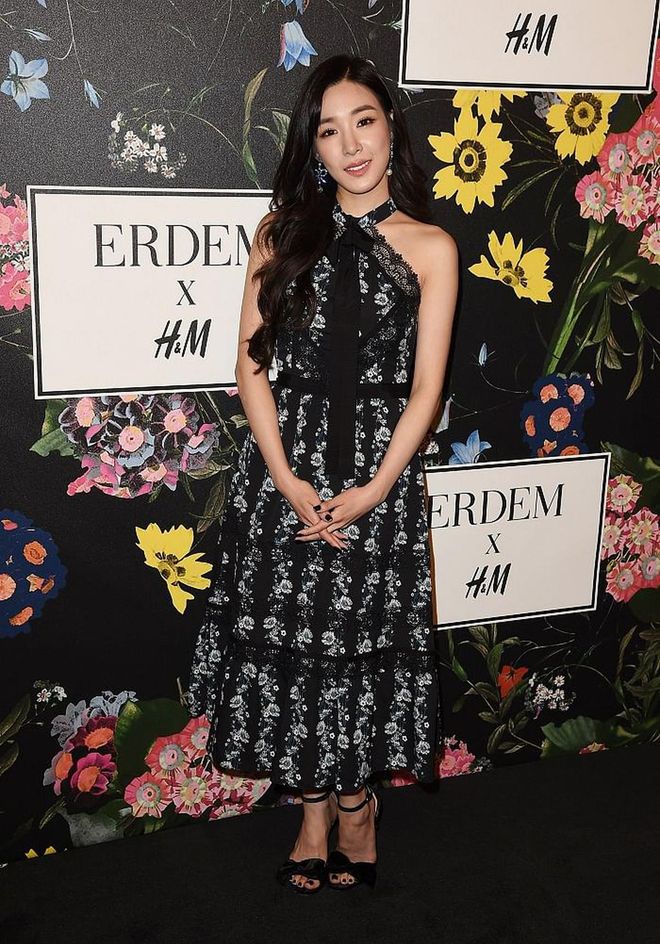 LOS ANGELES, CA - OCTOBER 18:  Tiffany Hwang at H&amp;M x ERDEM Runway Show &amp; Party at The Ebell Club of Los Angeles on October 18, 2017 in Los Angeles, California.  (Photo by Kevin Winter/Getty Images)