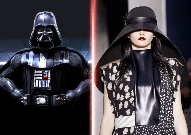 If going to the Dark Side helps us acquire Balenciaga's spring 2008 cape hat, we can't make any promises