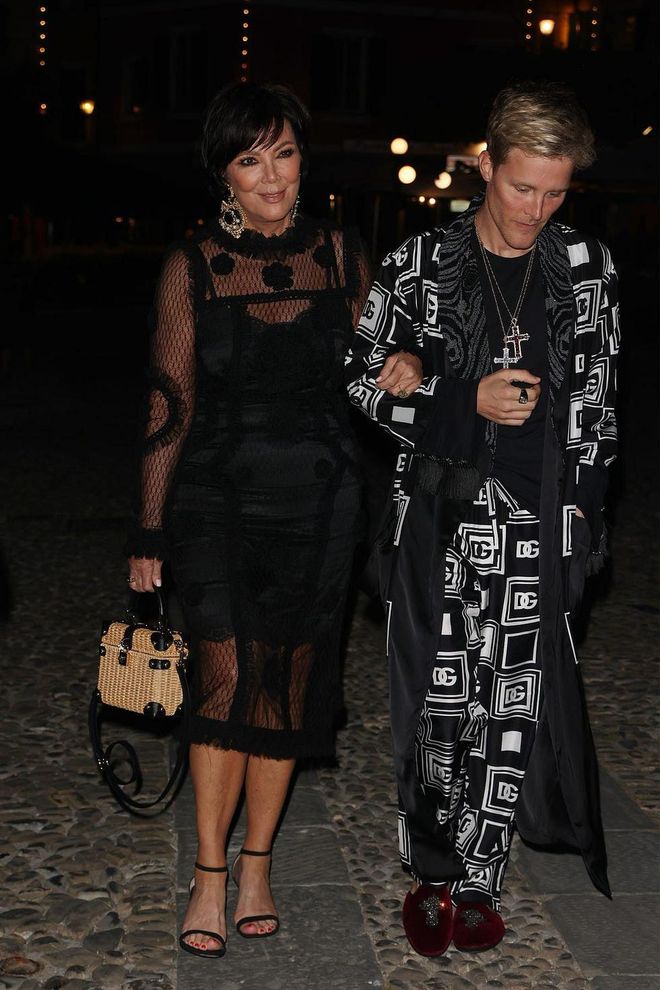 Kris Jenner and Gui Siqueira (Photo: Nino/Getty Images)