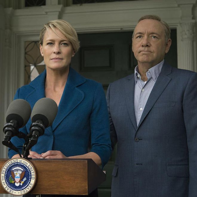 Claire Underwood is a force to be reckoned with and is the perfect example of a woman who knows how to get ish done effectively. She's terrifyingly refreshing and doesn't allow herself to get caught in the midst of emotions. She's not ashamed of her decisions and encourages us to be the same way. Photo: Netflix