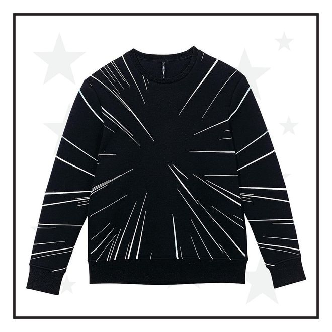 Sweatshirt, $330, Black Barrett